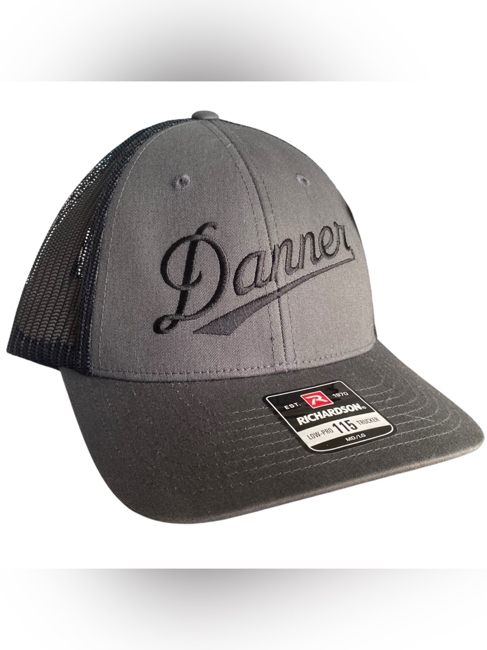 Danner Boots Snapback Hat Green NWT Richardson 115 Adjustable Trucker Mesh Back
